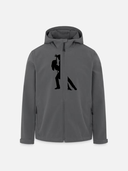 salsa - Recycelte Männer Softshell-Jacke von Stanley/Stella - Anthrazit