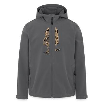 AD Owl - Recycelte Männer Softshell-Jacke von Stanley/Stella - Anthrazit - Vorne - AI Model Male 185 light (185cm)