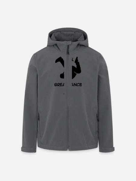 Breakdance - Recycelte Männer Softshell-Jacke von Stanley/Stella - Anthrazit