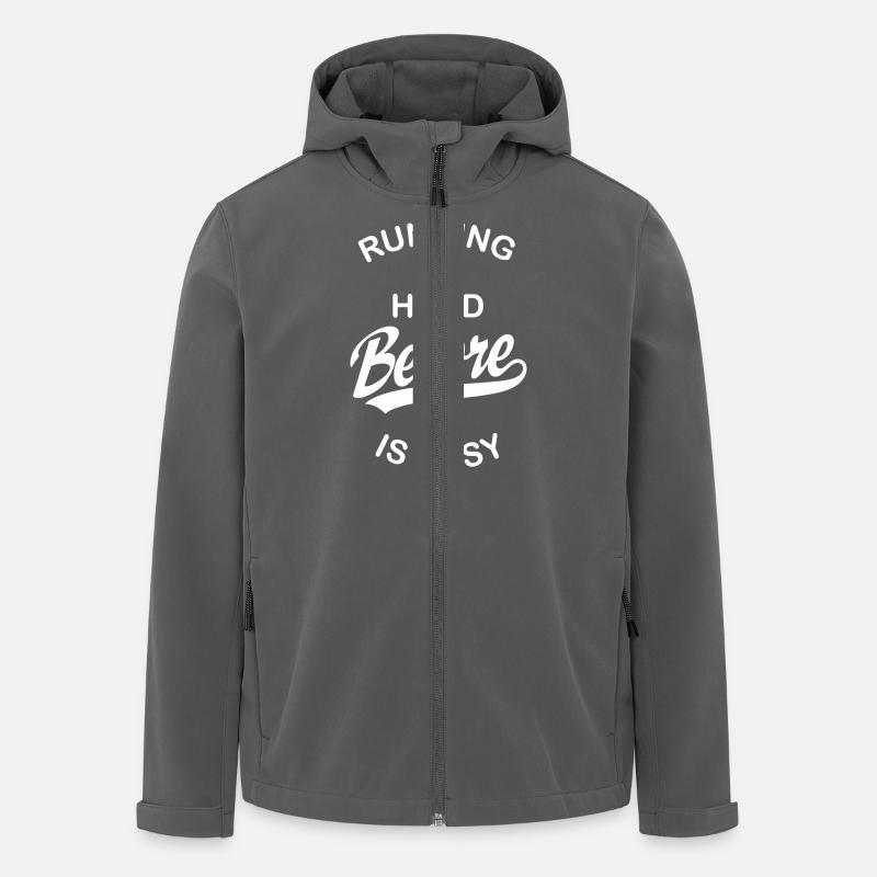 run - Men’s Recycled Softshell Jacket by Stanley/Stella - anthracite