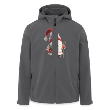 Weihnachtswichtel 3 - Recycelte Männer Softshell-Jacke von Stanley/Stella - Anthrazit - Vorne - AI Model Male 185 light (185cm)