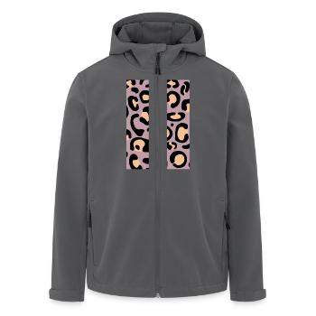 Leopard I - Recycelte Männer Softshell-Jacke von Stanley/Stella - Anthrazit - Vorne - AI Model Male 185 light (185cm)