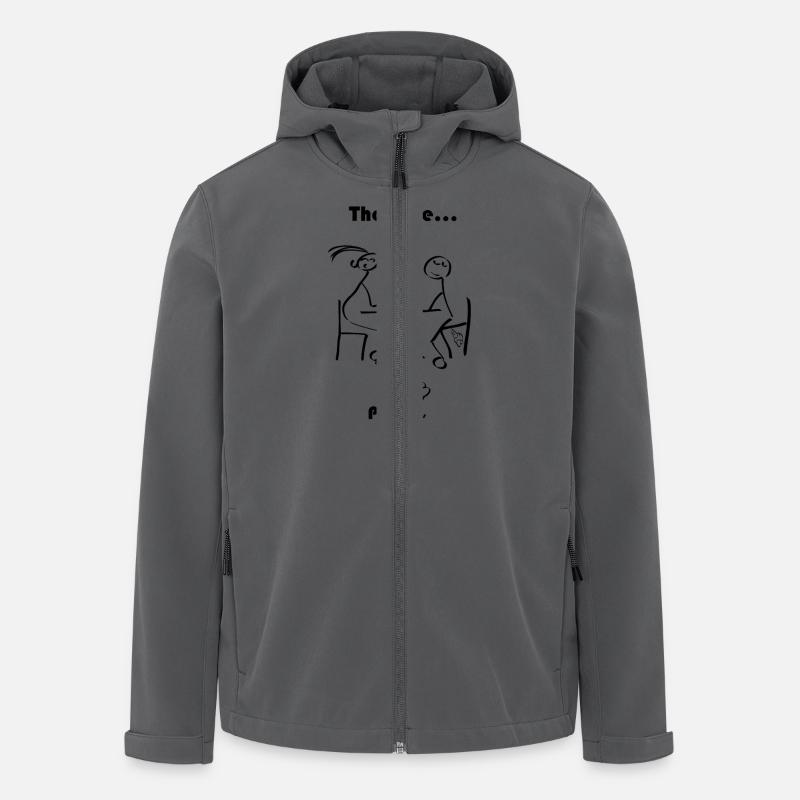 date Pfff - Men’s Recycled Softshell Jacket by Stanley/Stella - anthracite
