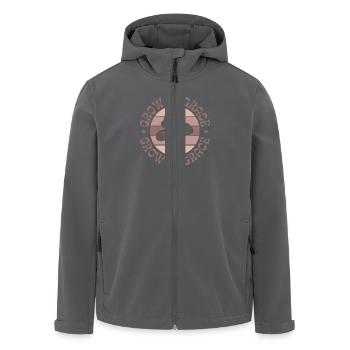 Wachse in Gnade - Recycelte Männer Softshell-Jacke von Stanley/Stella - Anthrazit - Vorne - AI Model Male 185 light (185cm)