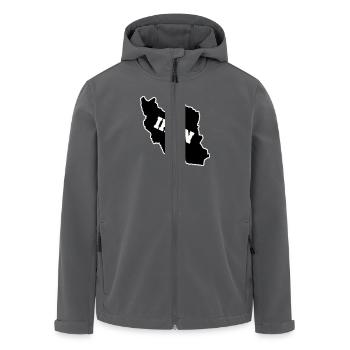 iran - Recycelte Männer Softshell-Jacke von Stanley/Stella - Anthrazit - Vorne - AI Model Male 185 light (185cm)