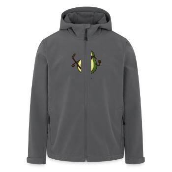 avocado karate - Recycelte Männer Softshell-Jacke von Stanley/Stella - Anthrazit - Vorne - AI Model Male 185 light (185cm)