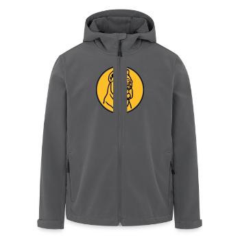 Mastif - Recycelte Männer Softshell-Jacke von Stanley/Stella - Anthrazit - Vorne - AI Model Male 185 light (185cm)