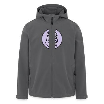 Mastif - Recycelte Männer Softshell-Jacke von Stanley/Stella - Anthrazit - Vorne - AI Model Male 185 light (185cm)