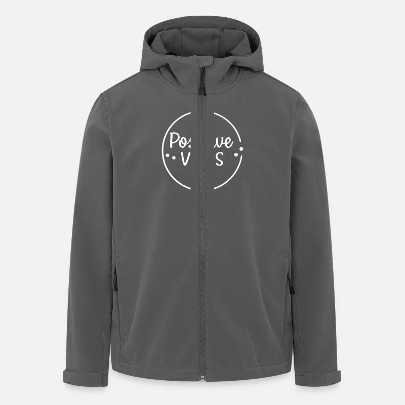 Positive Stimmung - Recycelte Männer Softshell-Jacke von Stanley/Stella - Anthrazit