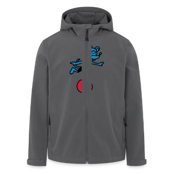 sportliche Maus 3 - Recycelte Männer Softshell-Jacke von Stanley/Stella - Anthrazit - Vorne - AI Model Male 185 light (185cm)