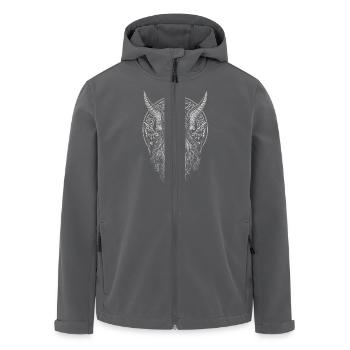 ODIN UND SEINE RABEN - Recycelte Männer Softshell-Jacke von Stanley/Stella - Anthrazit - Vorne - AI Model Male 185 light (185cm)