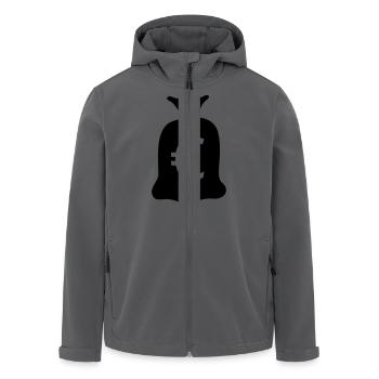 Euro Millionär - Recycelte Männer Softshell-Jacke von Stanley/Stella - Anthrazit - Vorne - AI Model Male 185 light (185cm)