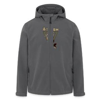 Wels König - Recycelte Männer Softshell-Jacke von Stanley/Stella - Anthrazit - Vorne - AI Model Male 185 light (185cm)