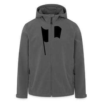 Flagge - Recycelte Männer Softshell-Jacke von Stanley/Stella - Anthrazit - Vorne - AI Model Male 185 light (185cm)