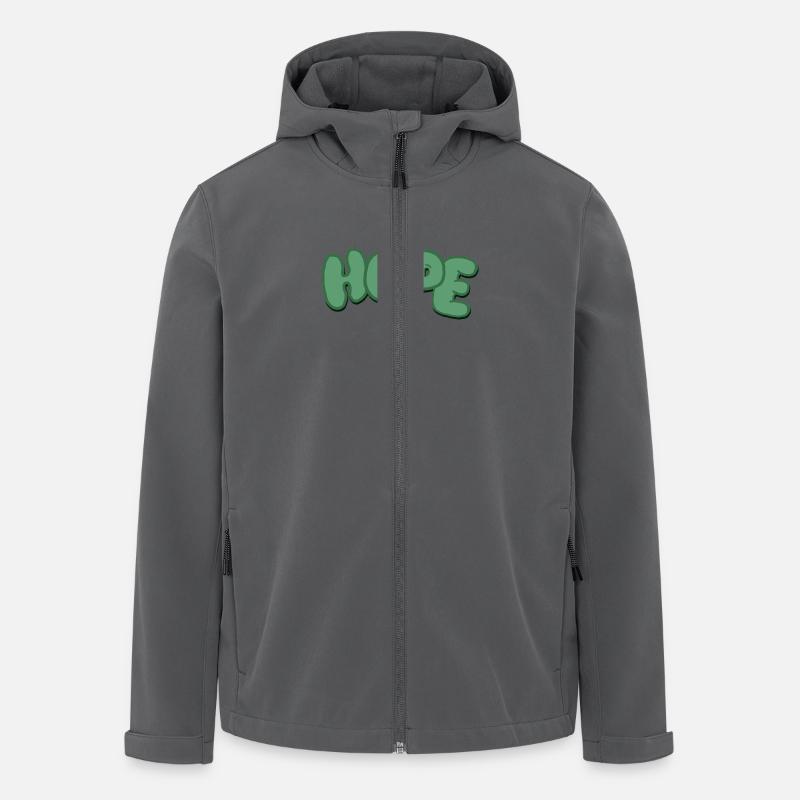 Hope - Men’s Recycled Softshell Jacket by Stanley/Stella - anthracite