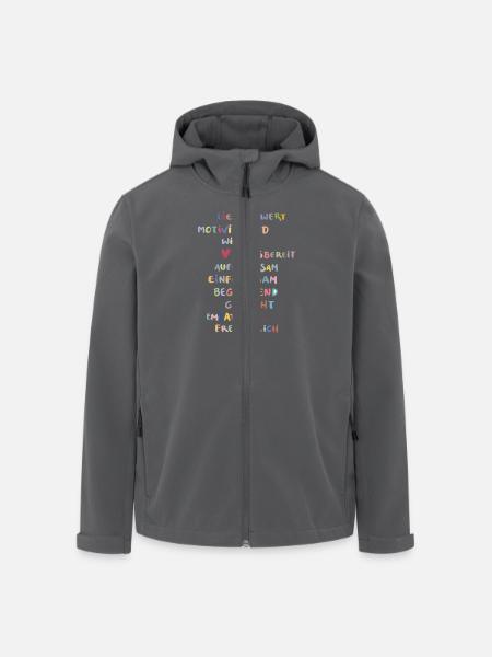 erzieherin - Recycelte Männer Softshell-Jacke von Stanley/Stella - Anthrazit