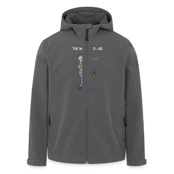 DAD - Recycelte Männer Softshell-Jacke von Stanley/Stella - Anthrazit - Vorne - AI Model Male 185 light (185cm)