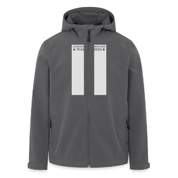 Junggesellenabschied Unterschriften Team Members - Recycelte Männer Softshell-Jacke von Stanley/Stella - Anthrazit - Vorne - AI Model Male 185 light (185cm)
