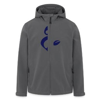 Krebs - Recycelte Männer Softshell-Jacke von Stanley/Stella - Anthrazit - Vorne - AI Model Male 185 light (185cm)