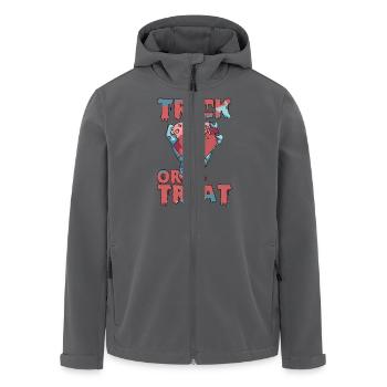 Trick or Treat - Recycelte Männer Softshell-Jacke von Stanley/Stella - Anthrazit - Vorne - AI Model Male 185 light (185cm)
