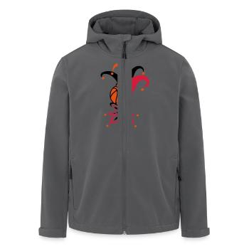 Basketball Ball Joker sport1 - Recycelte Männer Softshell-Jacke von Stanley/Stella - Anthrazit - Vorne - AI Model Male 185 light (185cm)