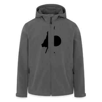 wikinger - Recycelte Männer Softshell-Jacke von Stanley/Stella - Anthrazit - Vorne - AI Model Male 185 light (185cm)