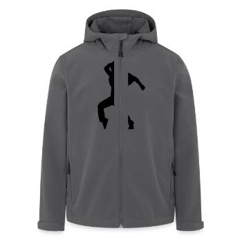 hip hop dancer - Recycelte Männer Softshell-Jacke von Stanley/Stella - Anthrazit - Vorne - AI Model Male 185 light (185cm)