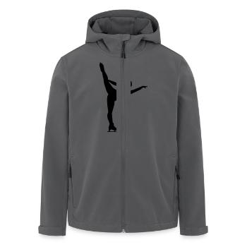 Eiskunstlauf - Figure Skating - Recycelte Männer Softshell-Jacke von Stanley/Stella - Anthrazit - Vorne - AI Model Male 185 light (185cm)