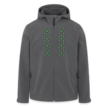Neu - Recycelte Männer Softshell-Jacke von Stanley/Stella - Anthrazit - Vorne - AI Model Male 185 light (185cm)