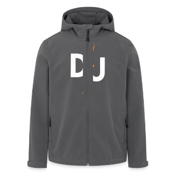 DJ Power Donner - Recycelte Männer Softshell-Jacke von Stanley/Stella - Anthrazit - Vorne - AI Model Male 185 light (185cm)
