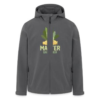 Master Gardener Gardening Botanical - Recycelte Männer Softshell-Jacke von Stanley/Stella - Anthrazit - Vorne - AI Model Male 185 light (185cm)