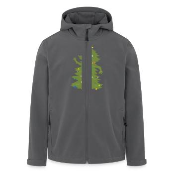 Weihnachtsbaum - Recycelte Männer Softshell-Jacke von Stanley/Stella - Anthrazit - Vorne - AI Model Male 185 light (185cm)