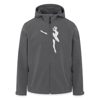 Tänzerin - Recycelte Männer Softshell-Jacke von Stanley/Stella - Anthrazit - Vorne - AI Model Male 185 light (185cm)