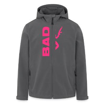 women_bad_1 - Recycelte Männer Softshell-Jacke von Stanley/Stella - Anthrazit - Vorne - AI Model Male 185 light (185cm)