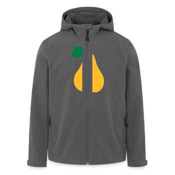 Birne - Recycelte Männer Softshell-Jacke von Stanley/Stella - Anthrazit - Vorne - AI Model Male 185 light (185cm)