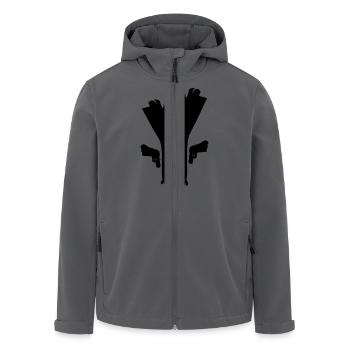 Lauch Fiction - Recycelte Männer Softshell-Jacke von Stanley/Stella - Anthrazit - Vorne - AI Model Male 185 light (185cm)