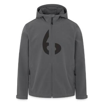 6 - Recycelte Männer Softshell-Jacke von Stanley/Stella - Anthrazit - Vorne - AI Model Male 185 light (185cm)