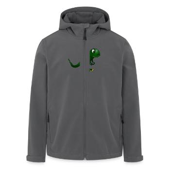 dino - Recycelte Männer Softshell-Jacke von Stanley/Stella - Anthrazit - Vorne - AI Model Male 185 light (185cm)