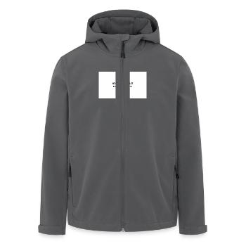 ANWALT - Recycelte Männer Softshell-Jacke von Stanley/Stella - Anthrazit - Vorne - AI Model Male 185 light (185cm)