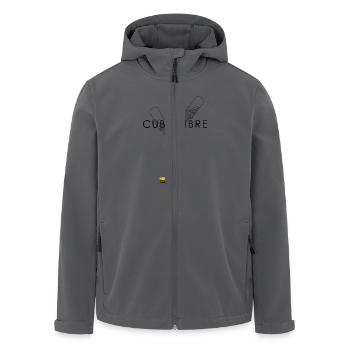 Cuba Libre - Recycelte Männer Softshell-Jacke von Stanley/Stella - Anthrazit - Vorne - AI Model Male 185 light (185cm)