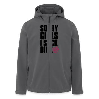 Sorry Girls I suck dick - Recycelte Männer Softshell-Jacke von Stanley/Stella - Anthrazit - Vorne - AI Model Male 185 light (185cm)
