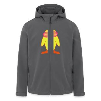 Party Chick - Recycelte Männer Softshell-Jacke von Stanley/Stella - Anthrazit - Vorne - AI Model Male 185 light (185cm)