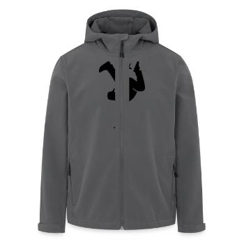 Breakdance - Recycelte Männer Softshell-Jacke von Stanley/Stella - Anthrazit - Vorne - AI Model Male 185 light (185cm)