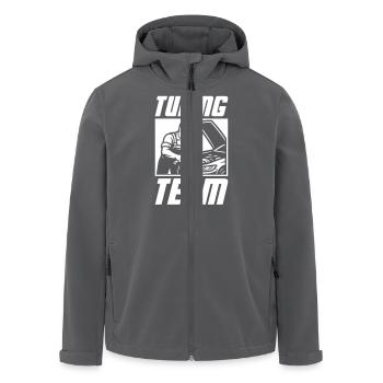 Tuning Team Kfz - Recycelte Männer Softshell-Jacke von Stanley/Stella - Anthrazit - Vorne - AI Model Male 185 light (185cm)