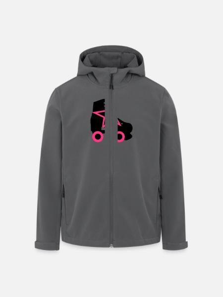 rollschuh - Recycelte Männer Softshell-Jacke von Stanley/Stella - Anthrazit