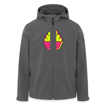 cupcake - Recycelte Männer Softshell-Jacke von Stanley/Stella - Anthrazit - Vorne - AI Model Male 185 light (185cm)