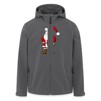 Weihnachtsmann - Recycelte Männer Softshell-Jacke von Stanley/Stella - Anthrazit - Vorne - AI Model Male 185 light (185cm)