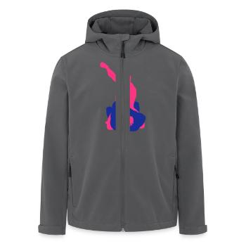 MMA # 6 - Boden n Pound - Recycelte Männer Softshell-Jacke von Stanley/Stella - Anthrazit - Vorne - AI Model Male 185 light (185cm)