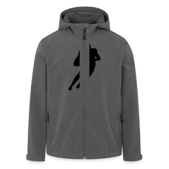 Football player - Recycelte Männer Softshell-Jacke von Stanley/Stella - Anthrazit - Vorne - AI Model Male 185 light (185cm)