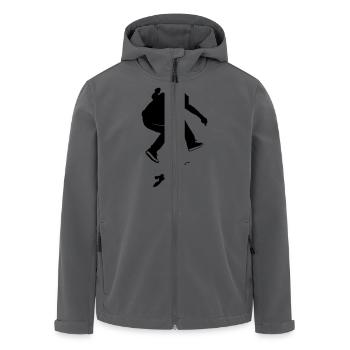 skateboard - Recycelte Männer Softshell-Jacke von Stanley/Stella - Anthrazit - Vorne - AI Model Male 185 light (185cm)